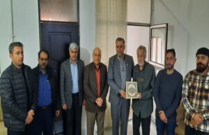 دیدار مهندس نصیری با خانواده کوهسار حیدری