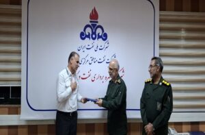 تقدیر فرمانده سپاه حضرت نبی اکرم(ص) از مدیر عامل