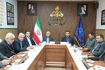 آیین معارفه حراست نفت مرکزی